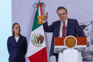 Ebrard explicó que sin el piso parejo que traen los nuevos aranceles, México perdería 350 mil empleos para finales del 2026.