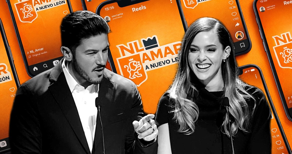 El Gobernador Samuel García impulsa la candidatura de su esposa, Mariana Rodríguez Cantú, a la gubernatura de Nuevo León en 2027.