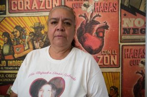 Norma Andrade, madre de Lilia Alejandra García, víctima de feminicidio en 2001.