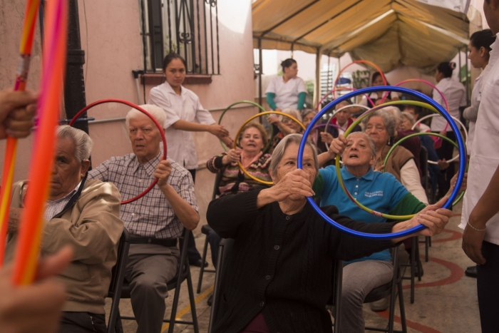 Patients with Alzheimer's in Mexico City.