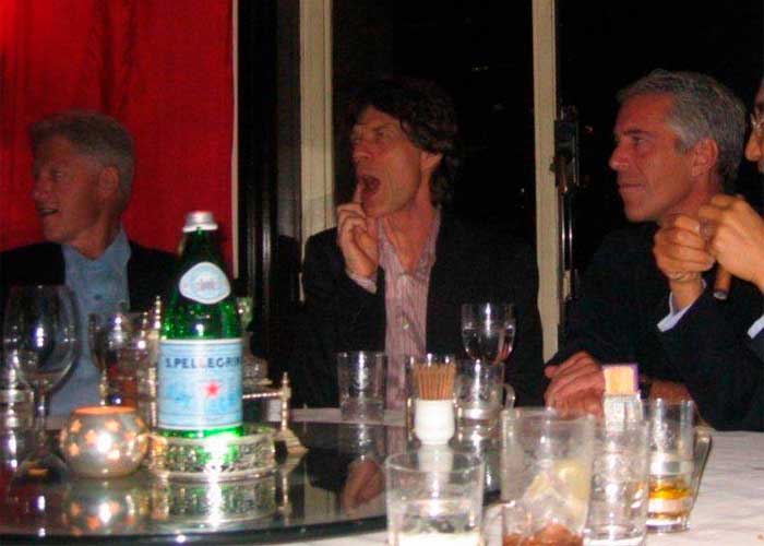 FOTOS ¬ Clinton en jacuzzi. Mick Jagger, Michael Jackson. Y Epstein: sueltan achivos