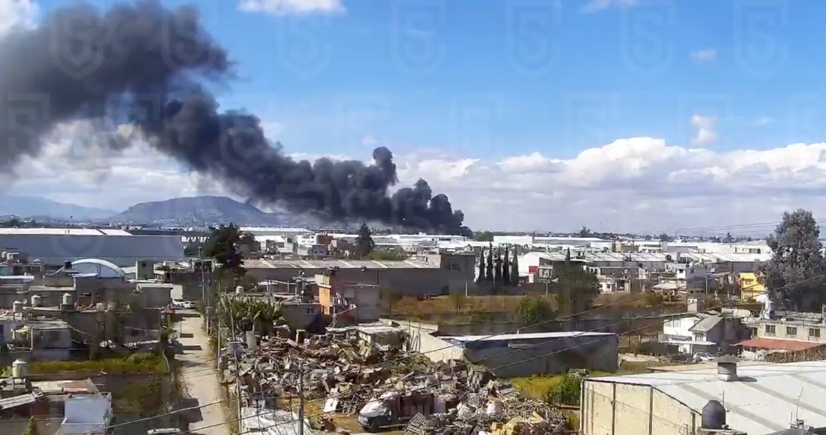 Una avioneta se desplomó en las cercanías del Aeropuerto de Toluca este lunes a mediodía.
