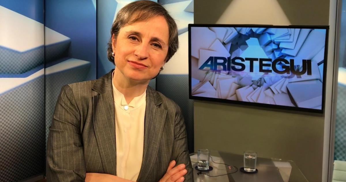 La periodista mexicana Carmen Aristegui se despidió del espacio que conducía en la cadena informativa CNN, en donde duró 20 años. "Gracias a CNN", expresó.