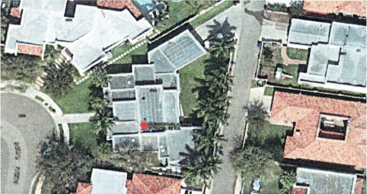 Una de las casas en McAllen ligada a una empresa familiar de Cabeza de Vaca. Foto: UIF. Foto: UIF, 2022