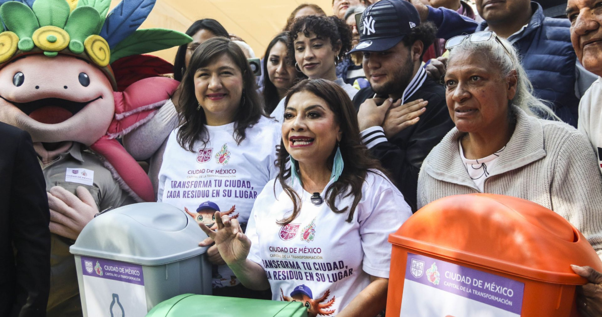 CDMX obligará a separar residuos desde 2026; busca reciclar 50 por ciento para 2030