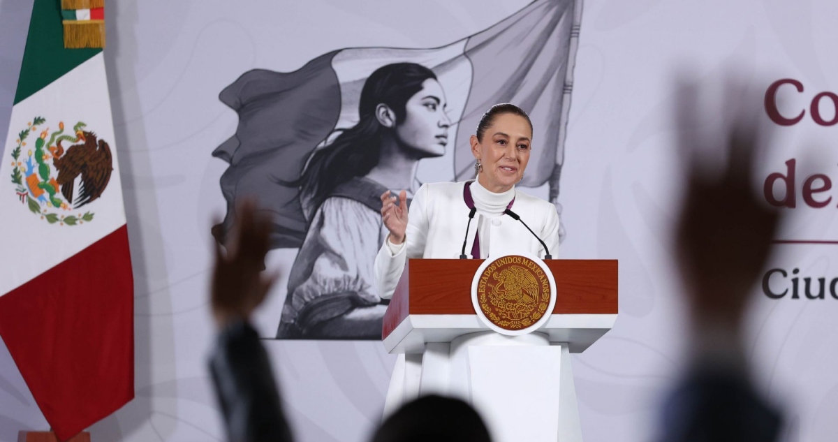 La Presidenta Claudia Sheinbaum Pardo consideró que no es necesario que se legisle sobre la llamada “Ley Esposa”, pues basta con el acuerdo de paridad del INE.