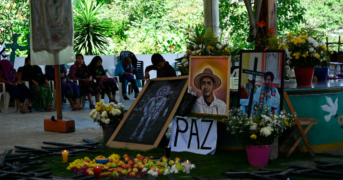 Defensores asesinados en México