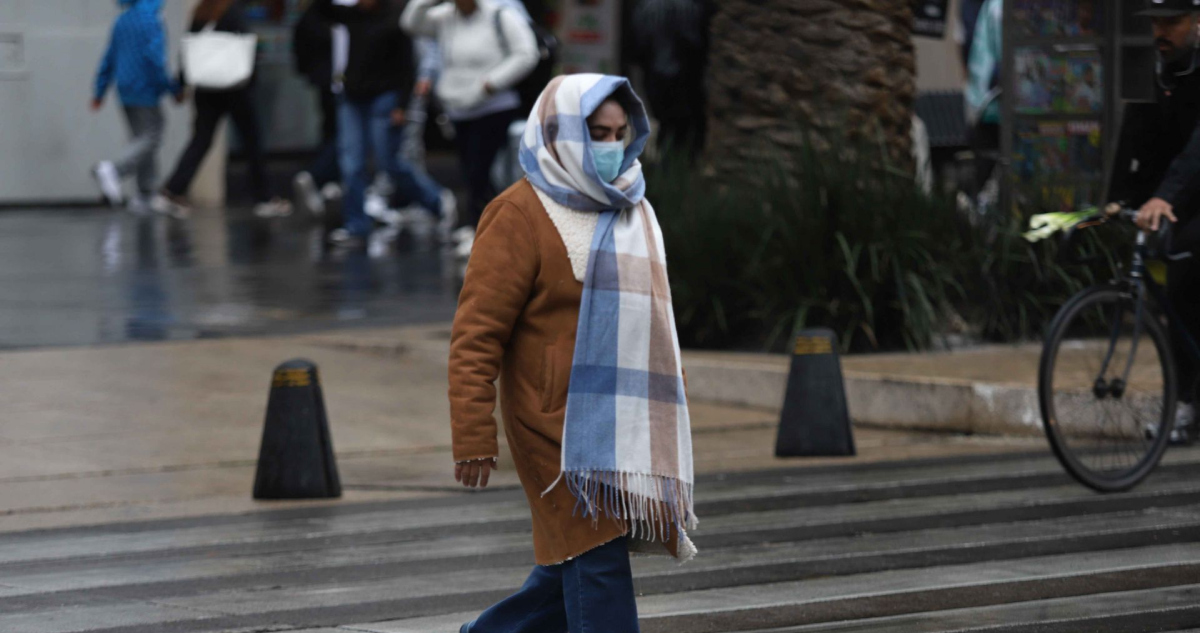 Frente frío 24 azotará al país.