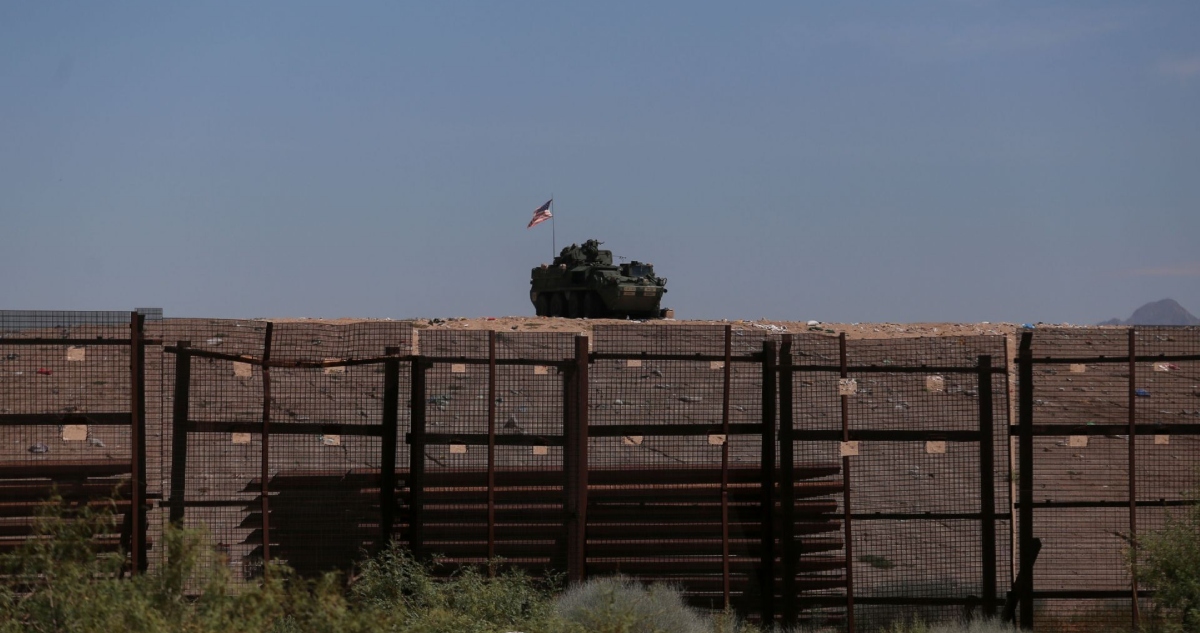 La administración del Presidente, Donald Trump, declaró el día de ayer la militarización de la frontera sur que comparten el estado de California y México.