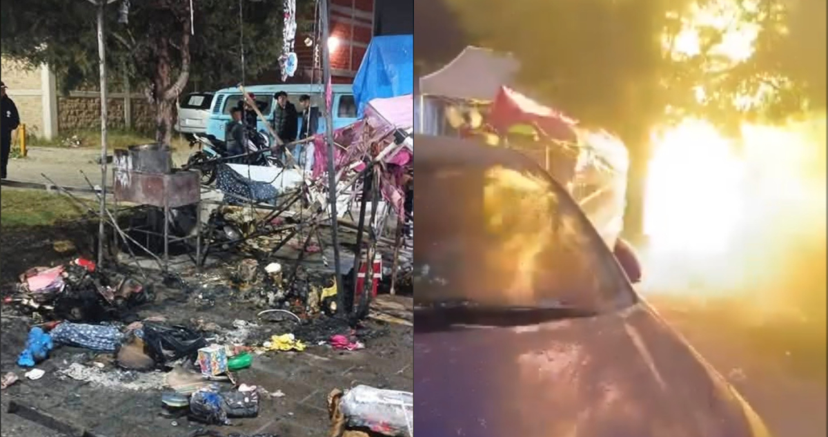 Vecinos y comerciantes del lugar fueron los primeros en auxiliar, intentando sofocar las llamas con cubetas llenas de agua mientras arribaban los cuerpos de emergencia.