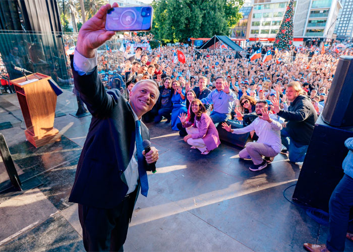 Kast aventaja elección presidencial de Chile
