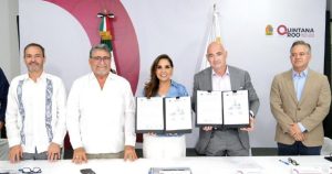 La Gobernadora Mara Lezama firmó un memorándum de entendimiento con Zenith Aeronáutica para brindar mantenimiento profundo y reparación de aeronaves.
