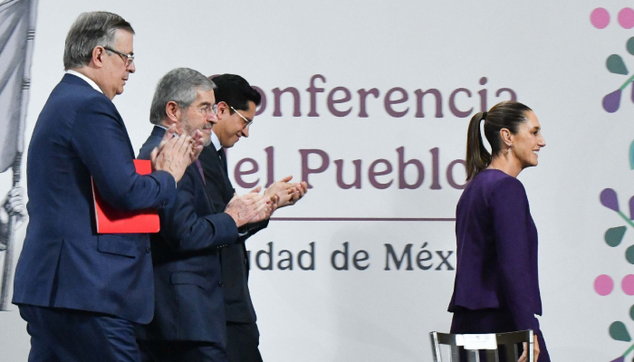 Marcelo Ebrard defiende aranceles