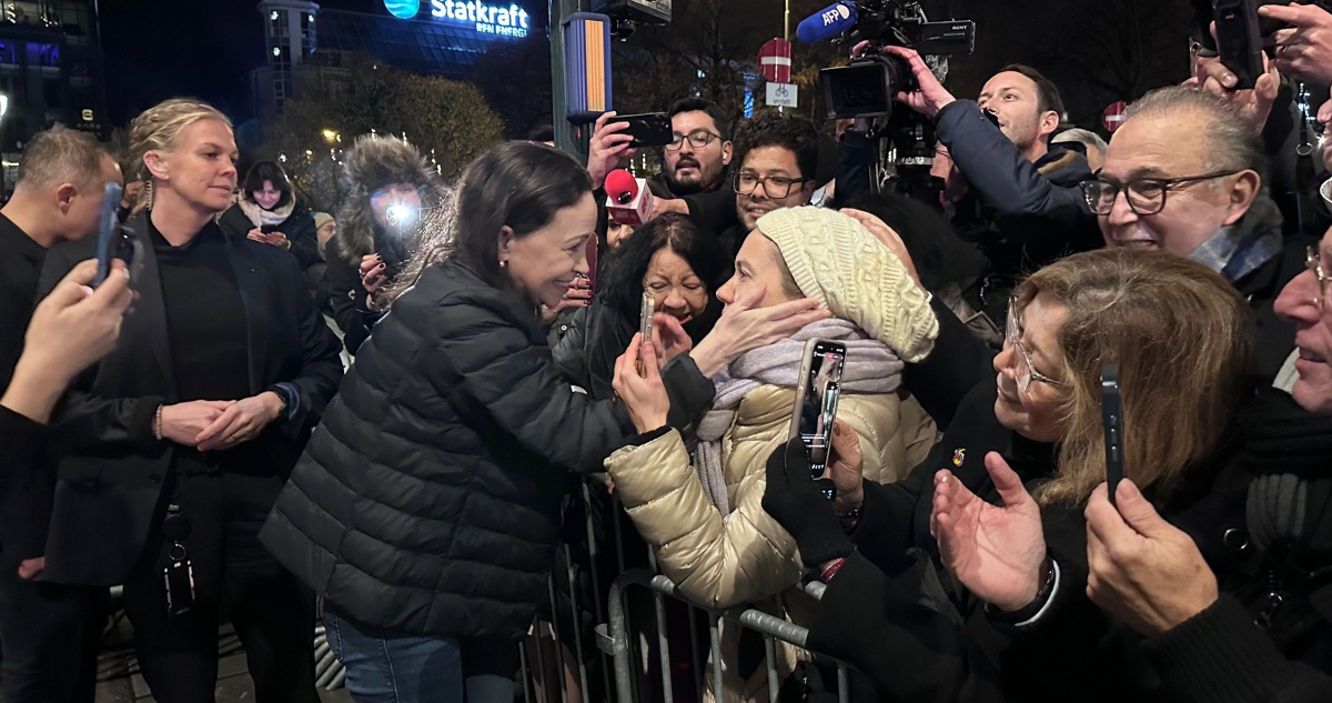 María Corina Machado reaparece en Oslo, tras 11 meses de clandestinidad.