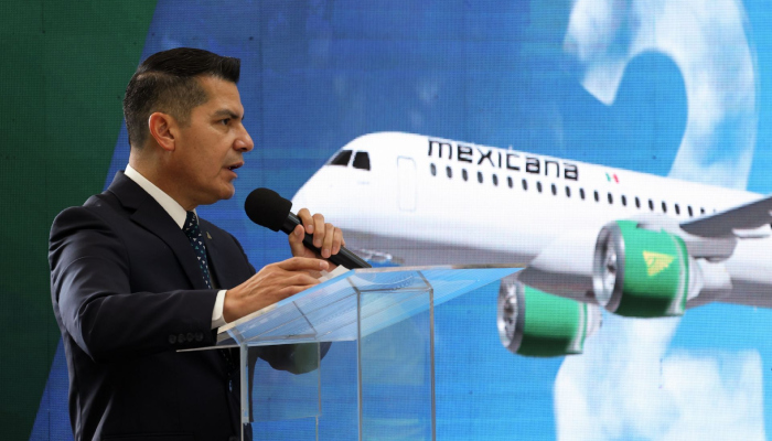Mexicana de Aviación aniversario.