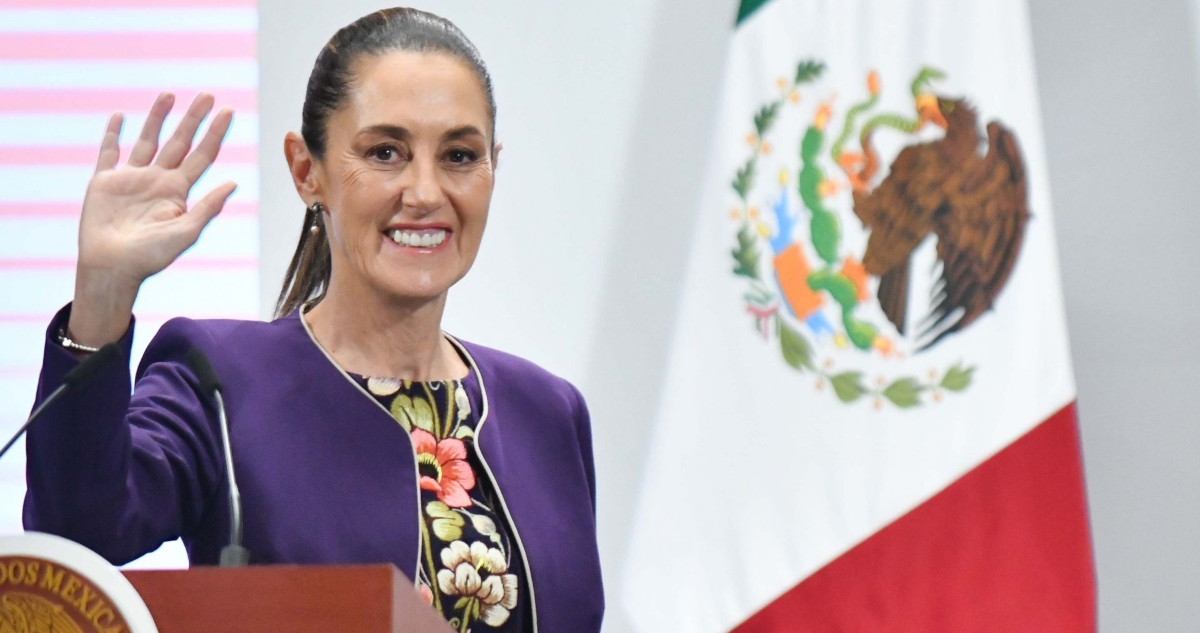 Claudia Sheinbaum, Presidenta de México.
