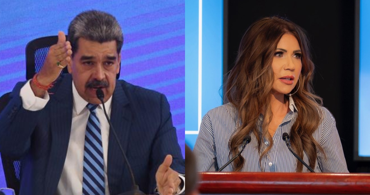 Noem, Secretaria de Seguridad Nacional de EU, dijo que Maduro se tiene que ir del poder en Venezuela; el Presidente le reviró: somos independientes.