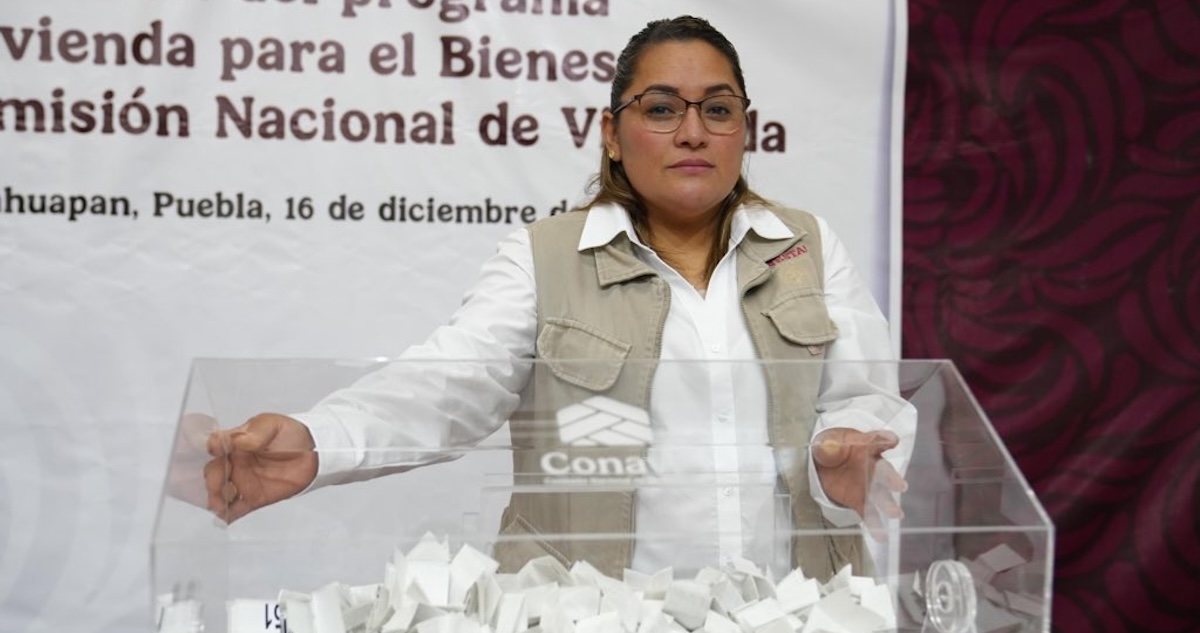 La Sedatu hizo el primer sorteo del programa Vivienda para el Bienestar para asignar las casas nuevas construidas por la Comisión Nacional de Vivienda (Conavi).