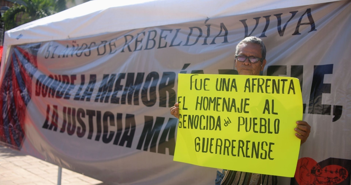 Las disculpas ofrecidas por la titular de la Secretaría de Cultura en Guerrero ocurren mes y medio después del homenaje a Rubén Figueroa. No renunciará, dice.