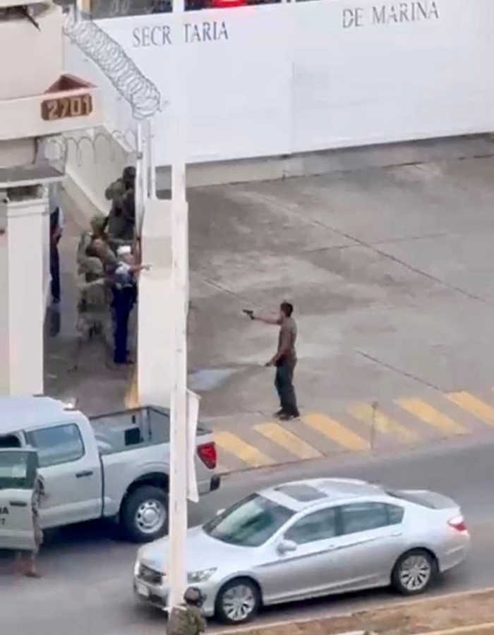 Semar hiere a civil armado en Puerto Vallarta, Jalisco.