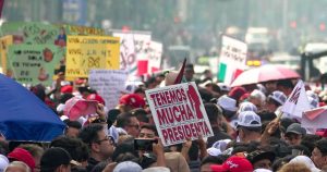 Sheinbaum en el Zocalo(1)