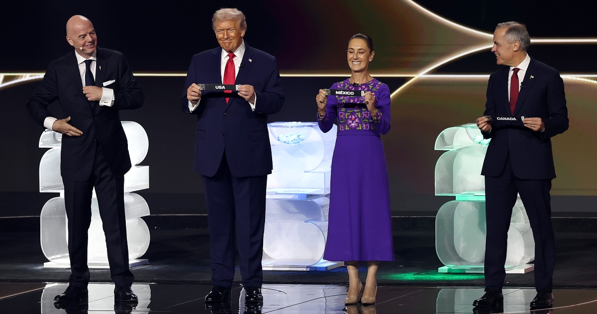 Sheinbaum, Trump y Carney Fifa