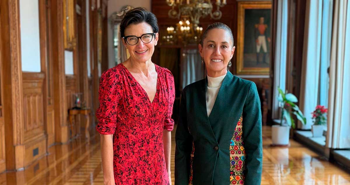 Sheinbaum se reúne con la CEO de Citi