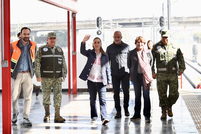 La Presidenta Sheinbaum prometió que el Tren Suburbano que conectará Buenavista con el AIFA estará listo para la Semana Santa 2026.
