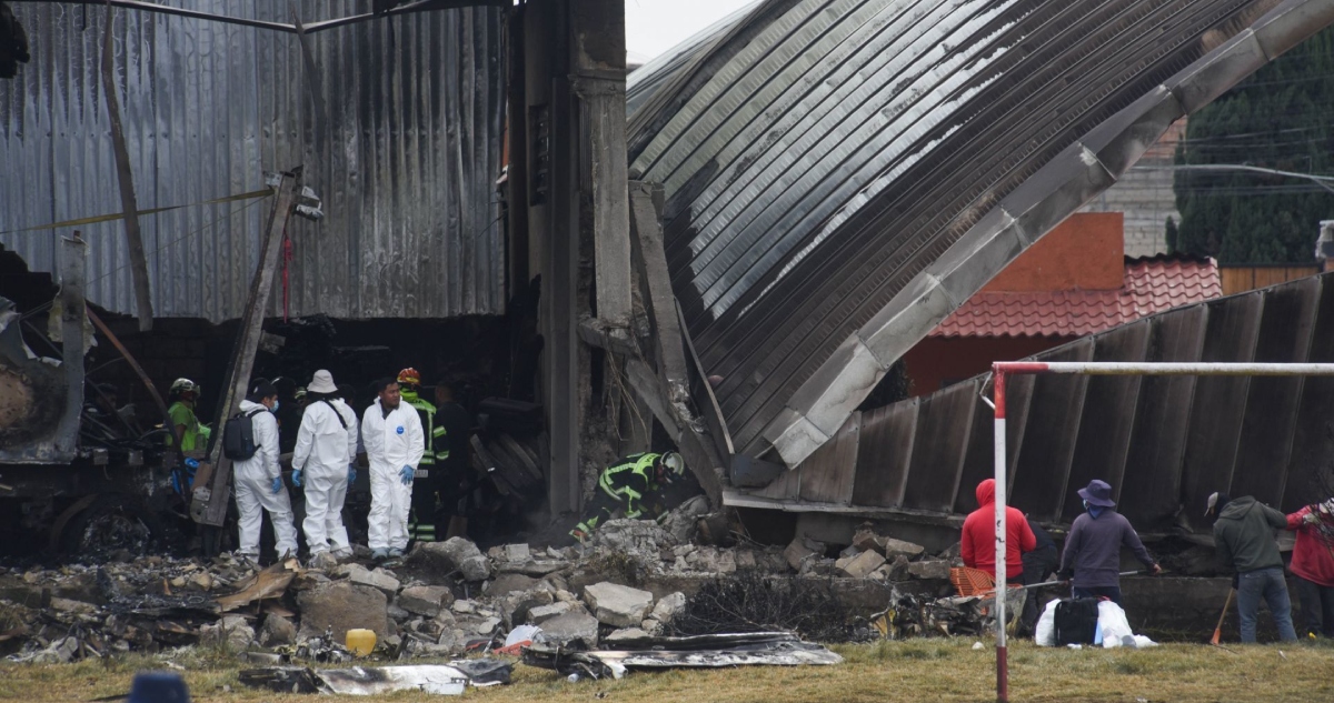 La Fiscalía General de Justicia del Estado de México entregó este viernes a las familias afectadas los restos de los fallecidos en el accidente aéreo en Toluca.