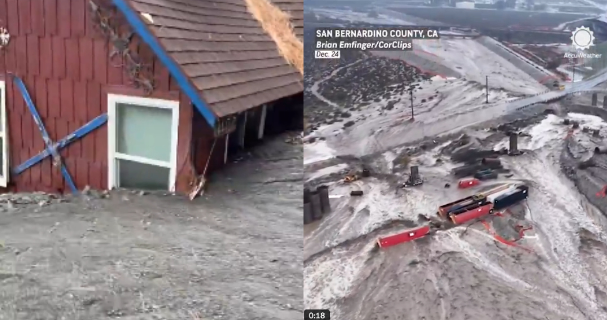 VIDEOS ¬ Inundaciones dejan al menos cuatro muertos en California; lluvias seguirán.
