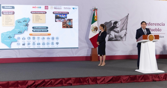 Paquetes turísticos del Tren Maya para la temporada decembrina.