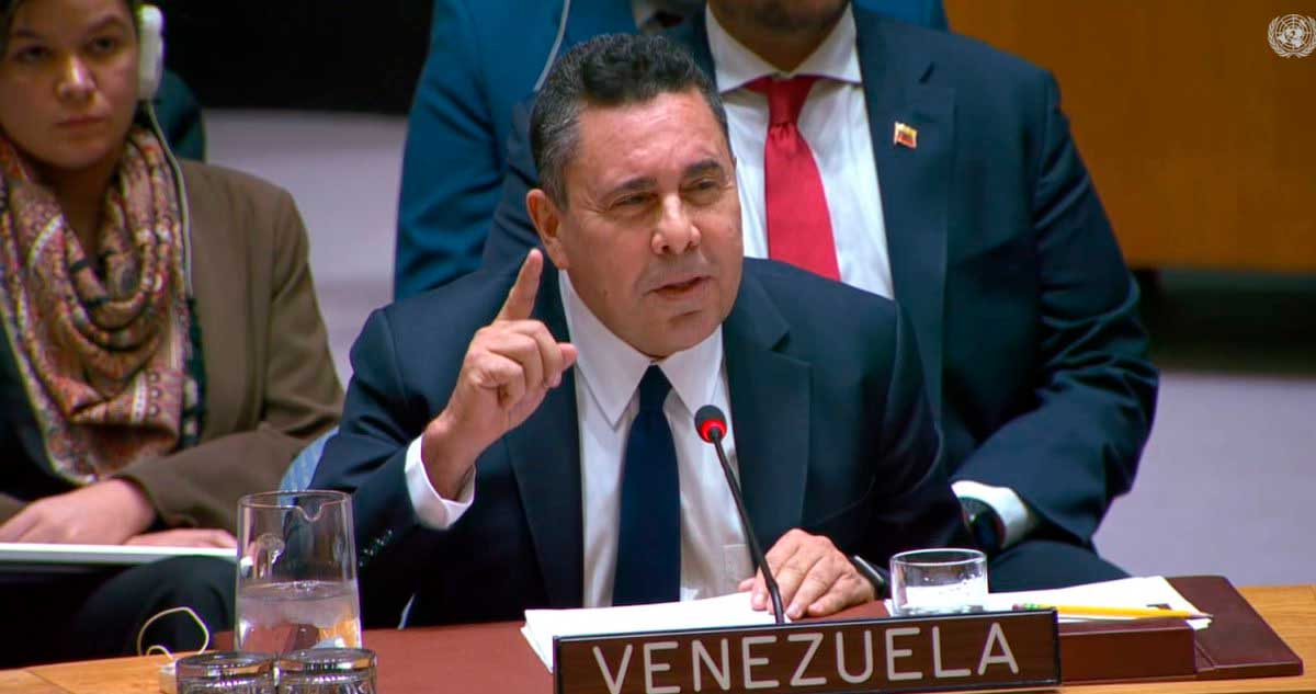 Venezuela, en la ONU: “Trump nos está exigiendo petróleo y minerales; es extorsión”