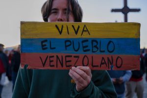 Manifestación en Chiapas contra el ataque de Estados Unidos a Venezuela. Foto: Cuartoscuro.