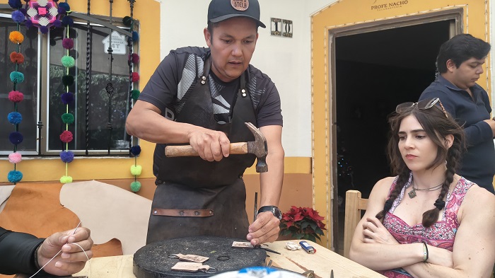 Artesano en Compostela