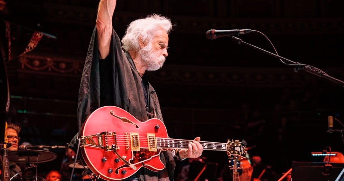 Bob Weir, fundador de The Grateful Dead, fallece a los 78 años