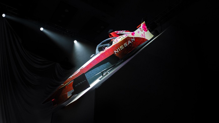 El monoplaza GEN 3.5 EVO fue intervenido por el artista mexicano César Menchaca