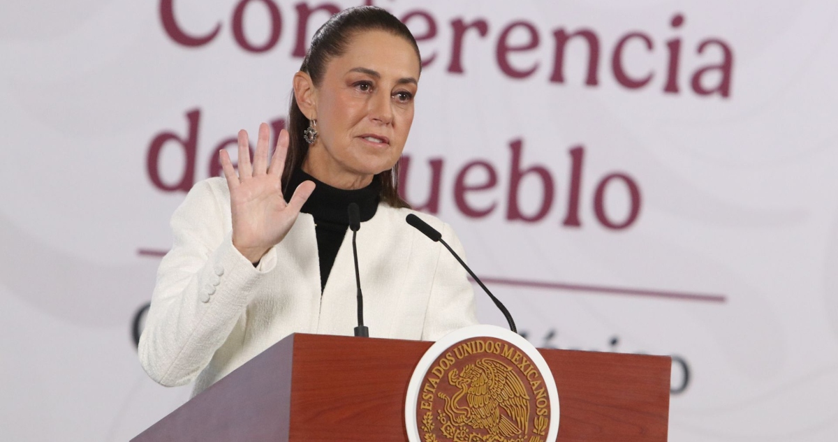 Sheinbaum aclaró la fotografía que se tomó con uno de los hospitalizados por el descarrilamiento del Tren Interoceánico.