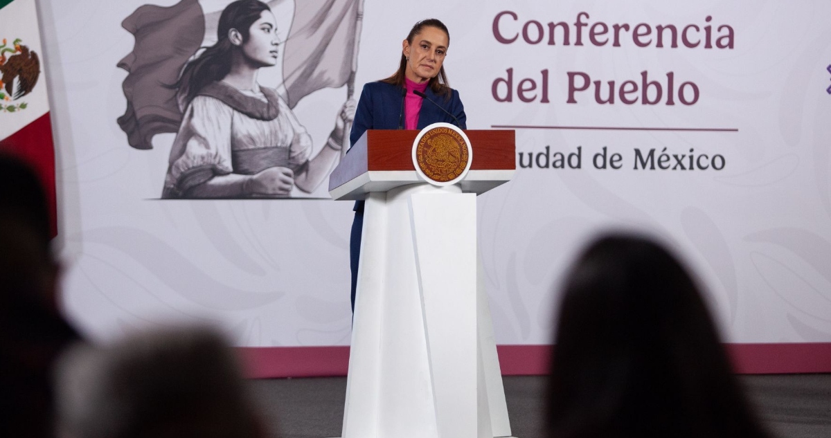 Sheinbaum reiteró que la relación con EU es con principios, siendo firmes, de cooperación, pero sin ceder la soberanía.