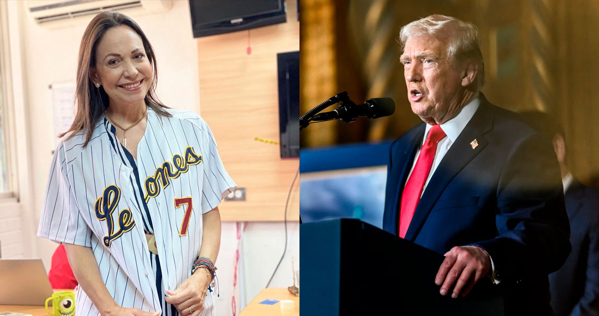 Corina ilusionó en vano a Trump: el Nobel no se comparte, le dice el instituto