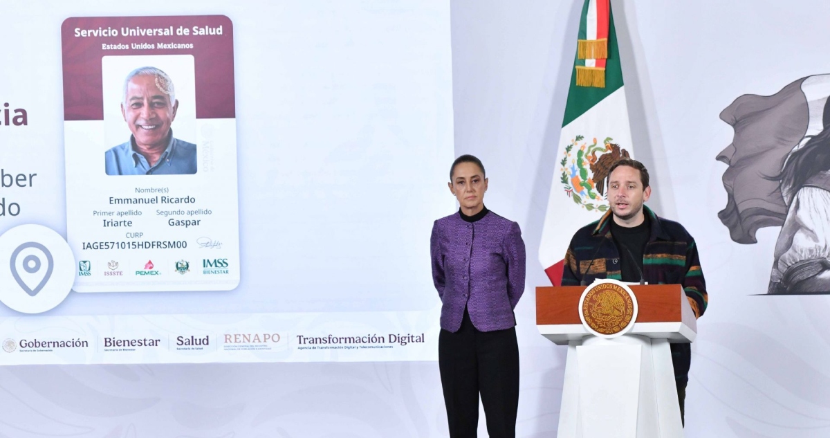 El Gobierno federal presentó la credencialización para el Servicio Universal de Salud, con la que busca unificar y concentrar información de derechohabiencia.