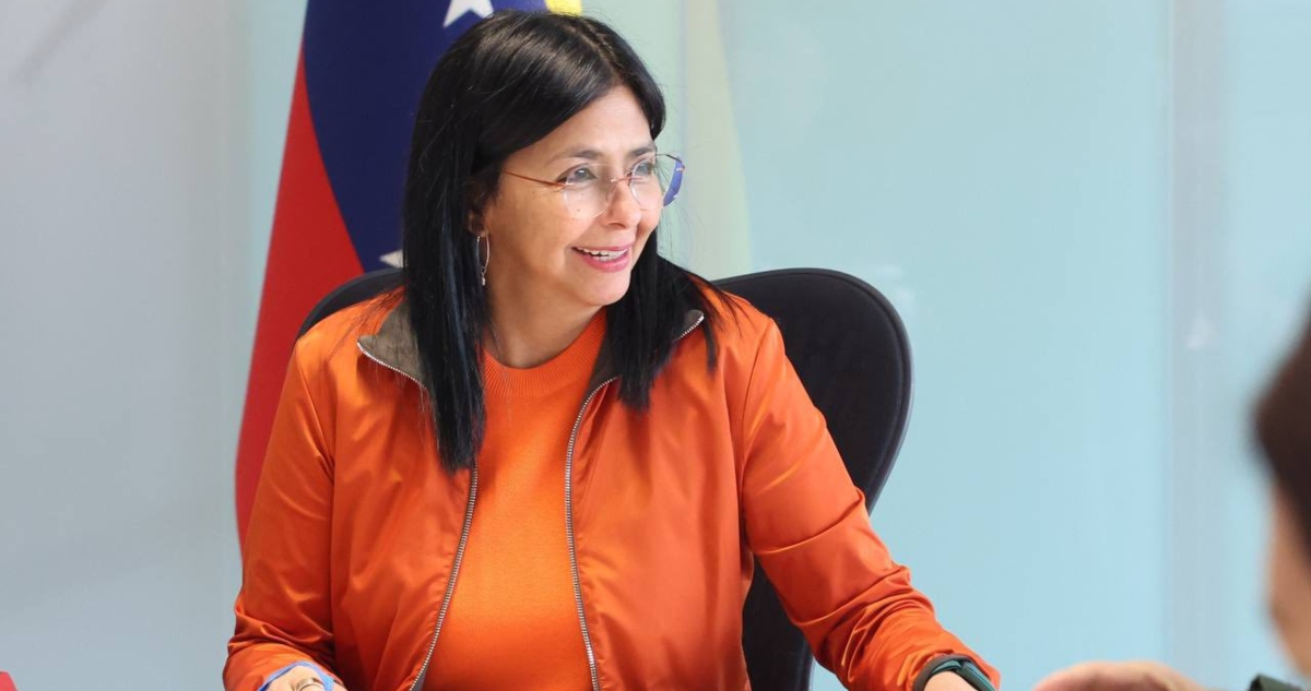 Delcy Rodríguez anuncia ley de amnistía general.