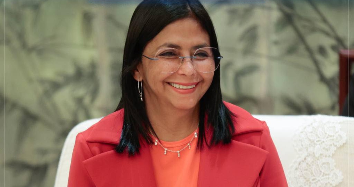 Delcy Rodríguez anuncia cambios en el gabinete de Venezuela.