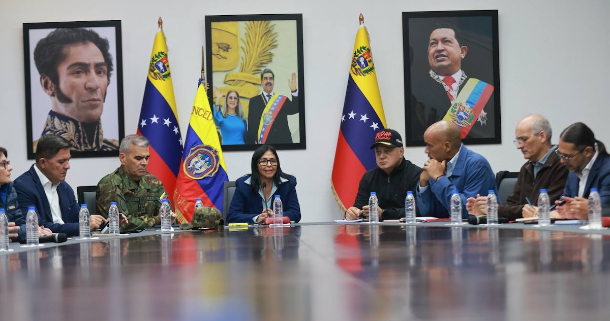 Delcy Rodríguez, Presidenta encargada de Venezuela tras el secuestro de Maduro, envió un mensaje a EU en el que invitó a Trump a entablar un diálogo.