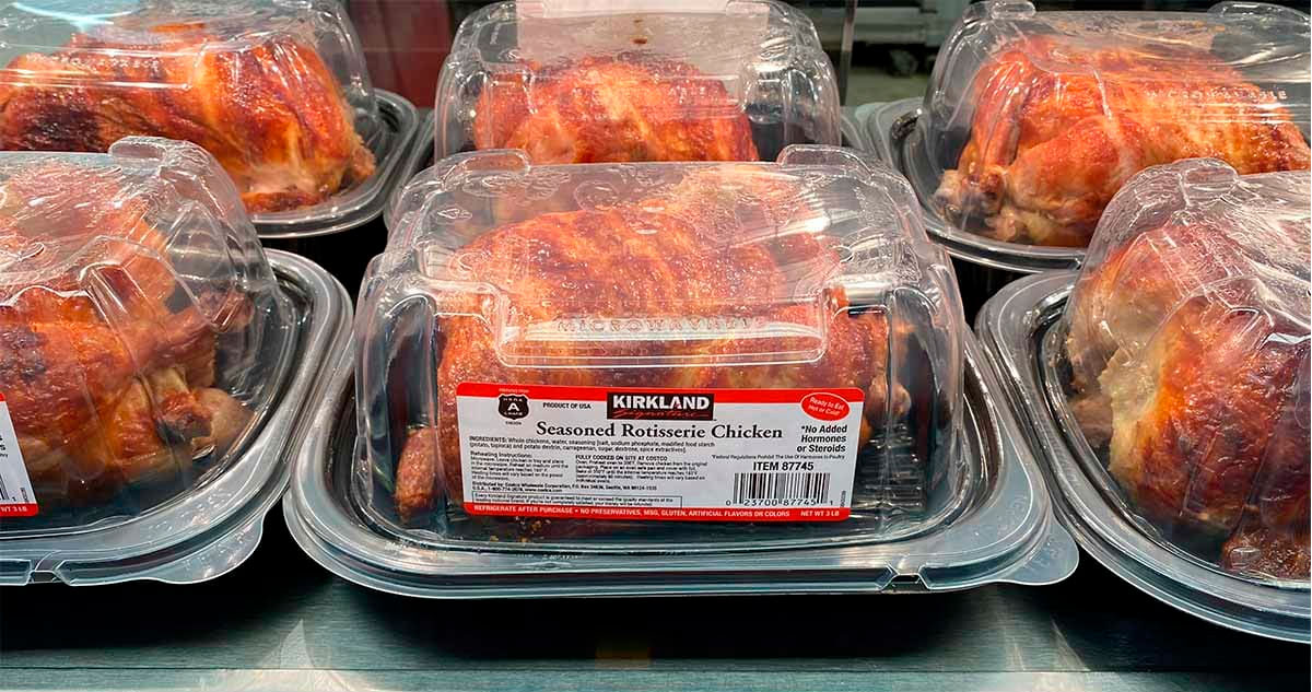 Costco está demandado en EU por ocultar que sus pollos rostizados contenían químicos