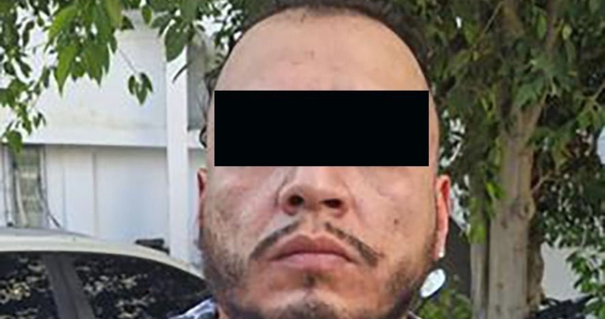 Daniel Alfredo “N”, alias “El Cubano”, líder de una célula delictiva afín al Cártel de Sinaloa.