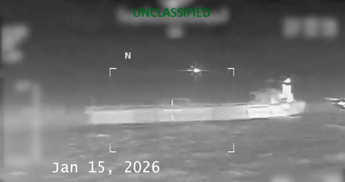 Estados Unidos intercepta otro buque petrolero en el Caribe