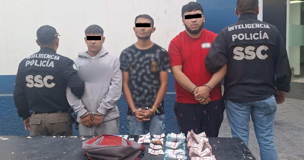 Extorsionadores son detenidos en CdMx