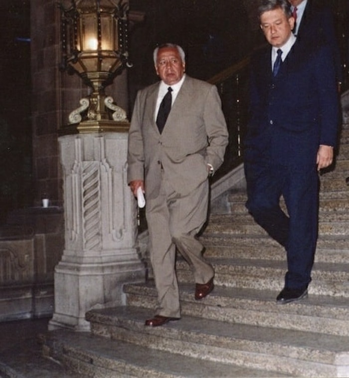 Francisco Garduño trabajó en el Gobierno de Andrés Manuel López Obrador en el entonces Distrito Federal.