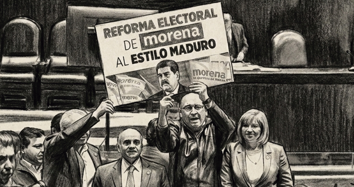 El fantasma de Venezuela en la reforma electoral.