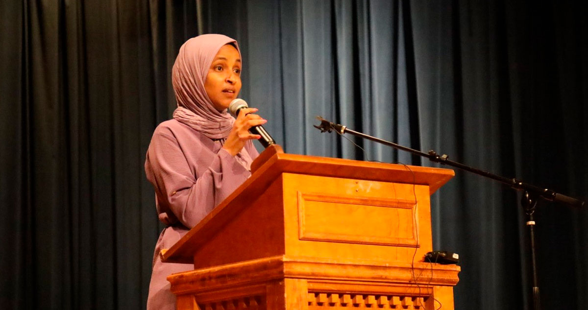 Ilhan Omar, mujer africana-musulmana, es otro símbolo de la resistencia contra Trump